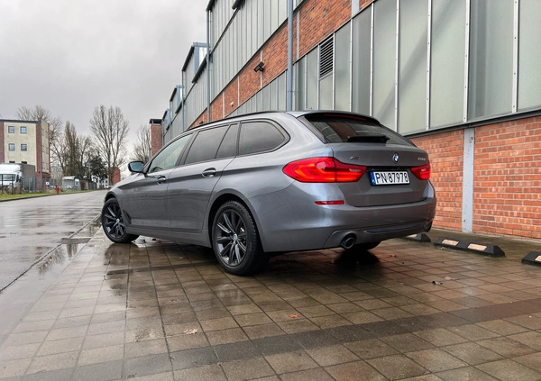 BMW Seria 5 cena 134900 przebieg: 149900, rok produkcji 2019 z Wrocław małe 79